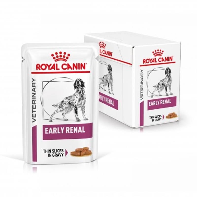Royal Canin Veterinary diet dog Early renal - 12 sachets de 100 gr Royal Canin Veterinary diet dog Early renal - 12 sachets de 100 gr