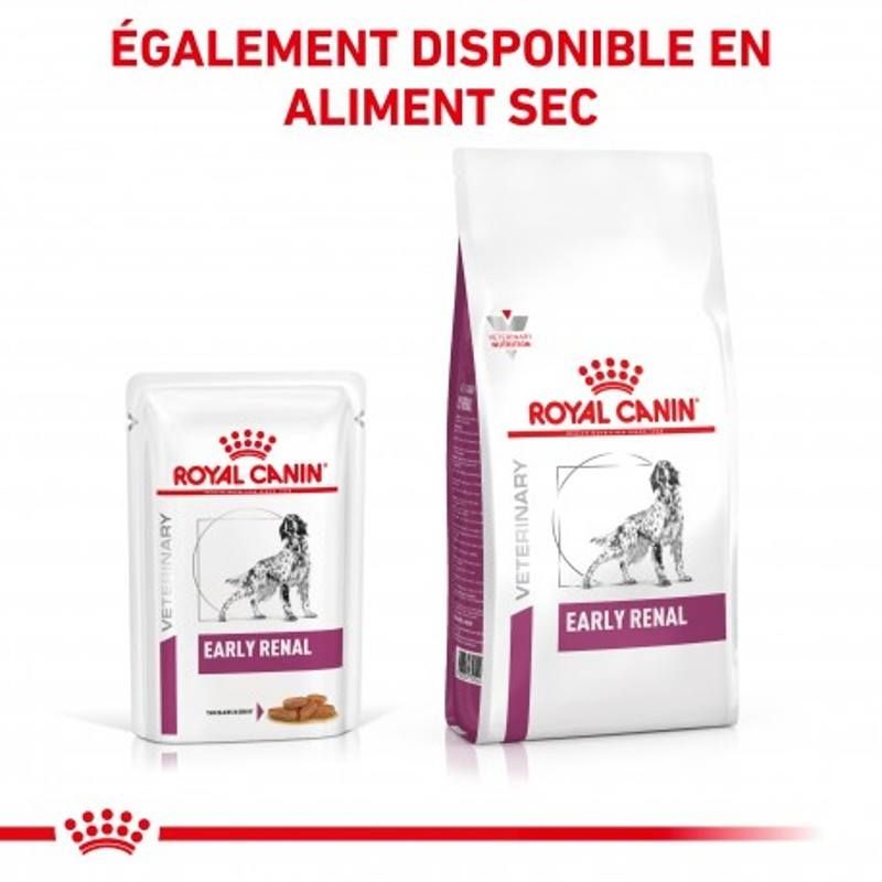 Royal Canin Veterinary diet dog Early renal - 12 sachets de 100 gr Royal Canin Veterinary diet dog Early renal - 12 sachets de 100 gr