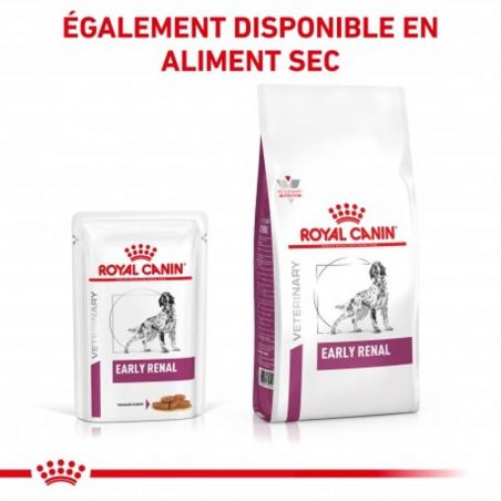 Royal Canin Veterinary diet dog Early renal - 12 sachets de 100 gr Royal Canin Veterinary diet dog Early renal - 12 sachets de 100 gr