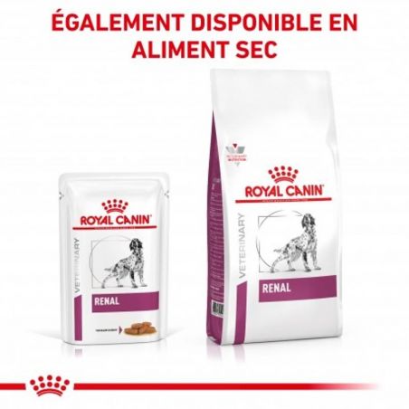 Royal Canin Veterinary Diet Dog Renal en Sachets Royal Canin Veterinary Diet Dog Renal en Sachets
