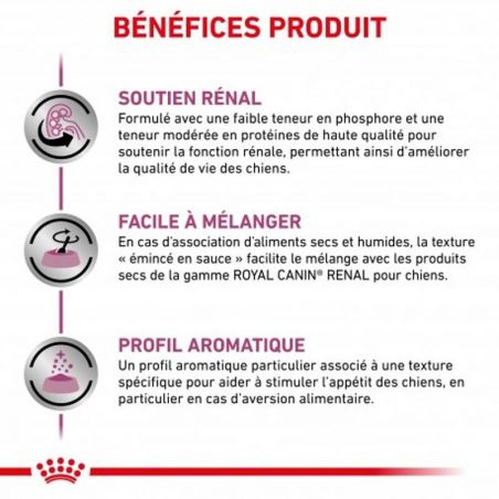 Royal Canin Veterinary Health Dog Renal Mousse Royal Canin Veterinary Health Dog Renal Mousse