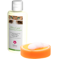 Miloa shampoing Ultra Care pour chien et chat - Flacon de 200 ml