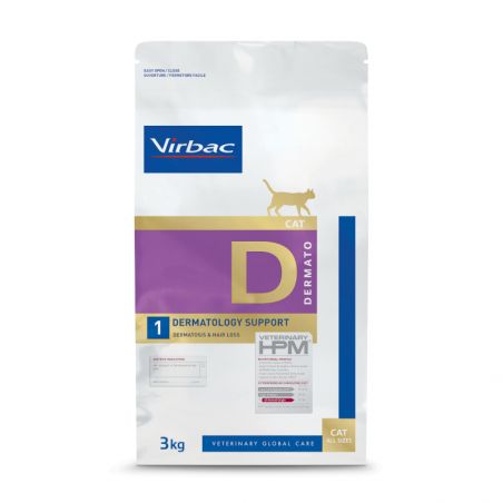 Veterinary HPM dermatology support cat - 3 kg Veterinary HPM dermatology support cat - 3 kg
