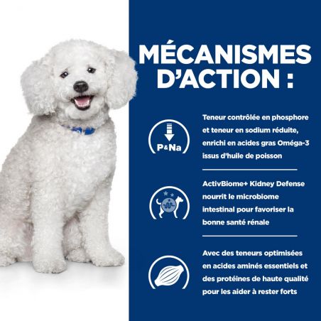 Hill's prescription Diet k/d Kidney Early Stage pour Chien Hill's prescription Diet k/d Kidney Early Stage pour Chien