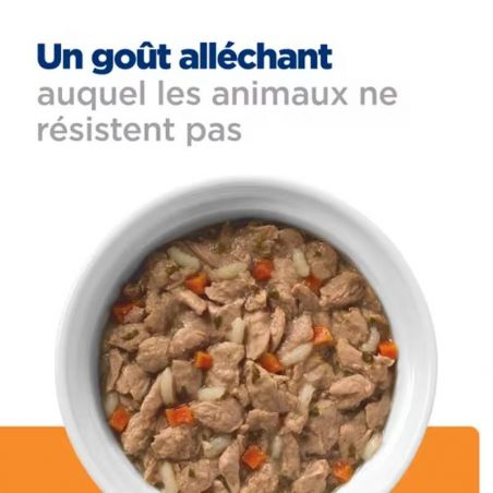 Hill's Prescription Diet Feline K/D J/D Kidney + Mobility mijotés poulet - 24 boîtes de 82 g Hill's Prescription Diet Feline K/D J/D Kidney + Mobility mijotés poulet - 24 boîtes de 82 g
