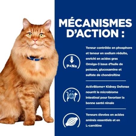 Hill's Prescription Diet Feline K/D J/D Kidney + Mobility mijotés poulet - 24 boîtes de 82 g Hill's Prescription Diet Feline K/D J/D Kidney + Mobility mijotés poulet - 24 boîtes de 82 g