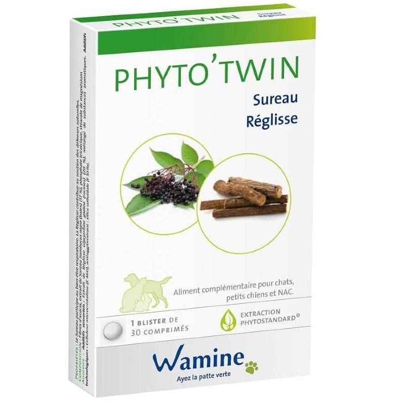 Phyto'twin Sureau réglisse - Boite de 30 comprimés Phyto'twin Sureau réglisse - Boite de 30 comprimés