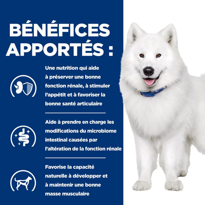 Hill's prescription Diet K/D & J/D Kidney + Mobility pour Chien Hill's prescription Diet K/D & J/D Kidney + Mobility pour Chien