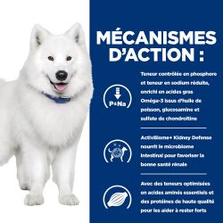 Hill's prescription Diet K/D & J/D Kidney + Mobility pour Chien