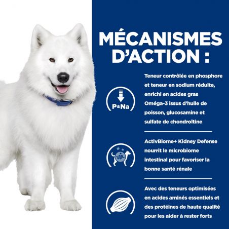 Hill's prescription Diet K/D & J/D Kidney + Mobility pour Chien Hill's prescription Diet K/D & J/D Kidney + Mobility pour Chien