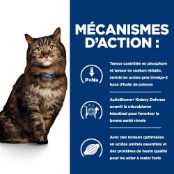 Hill's Prescription Diet K/D Kidney Early Stage pour Chat au Poulet - 12 sachets de 85 g