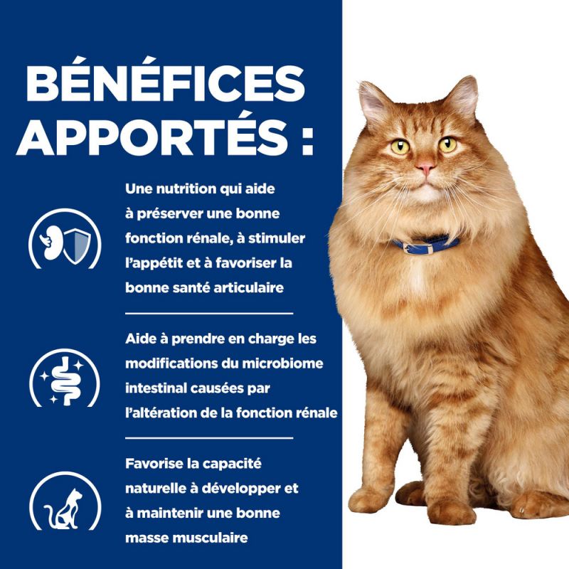 Hill's Prescription Diet k/d + Mobility pour Chat au Poulet