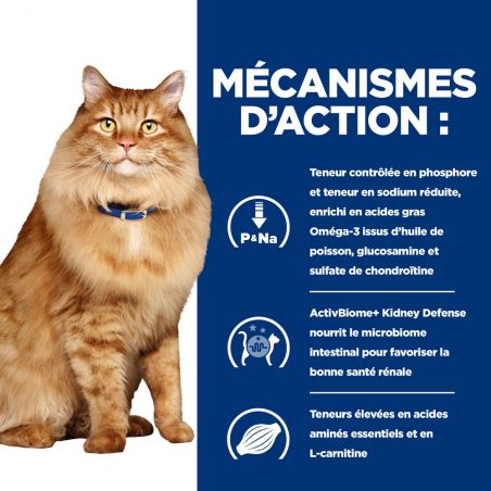 Hill's Prescription Diet k/d + Mobility pour Chat au Poulet