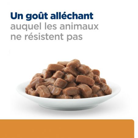 Hill's Prescription Diet k/d Kidney pour Chat au Boeuf - 12 sachets de 85 g Hill's Prescription Diet k/d Kidney pour Chat au Boeuf - 12 sachets de 85 g