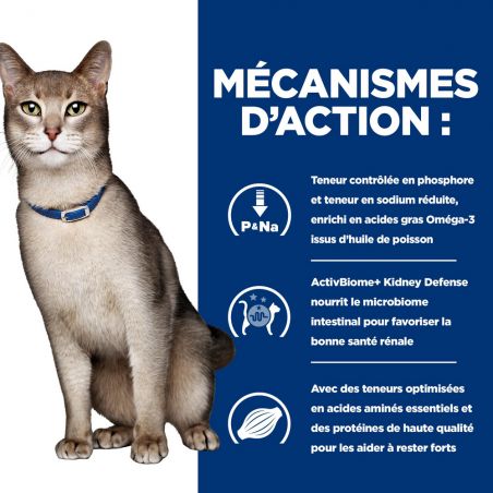 Hill's Prescription Diet Feline K/D Kidney Care Saumon 12 x 85 g