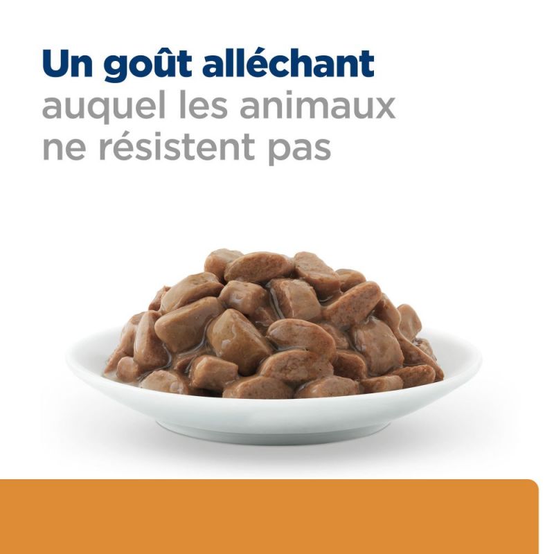 Hill's Prescription Diet K/D Kidney pour Chat au Poulet - 12 sachets de 85 g Hill's Prescription Diet K/D Kidney pour Chat au Poulet - 12 sachets de 85 g