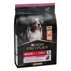 Purina Proplan Chien Adult Medium Sensitive Skin Optiderma au saumon