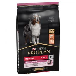 Purina Proplan Chien Adult Medium Sensitive Skin Optiderma au saumon