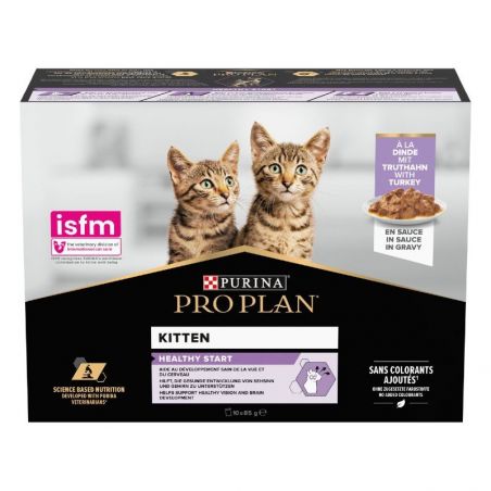 Purina Proplan Junior Kitten NutriSavour à la dinde Purina Proplan Junior Kitten NutriSavour à la dinde