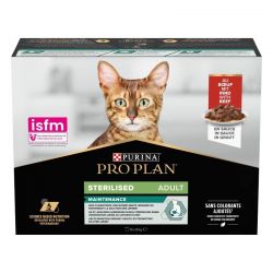 Purina Proplan Cat Adult Sterilised NutriSavour Boeuf