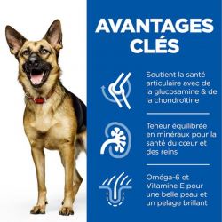 Hill's Science Plan Adult Mature 6+ Active Longevity Large Breed pour chien au poulet