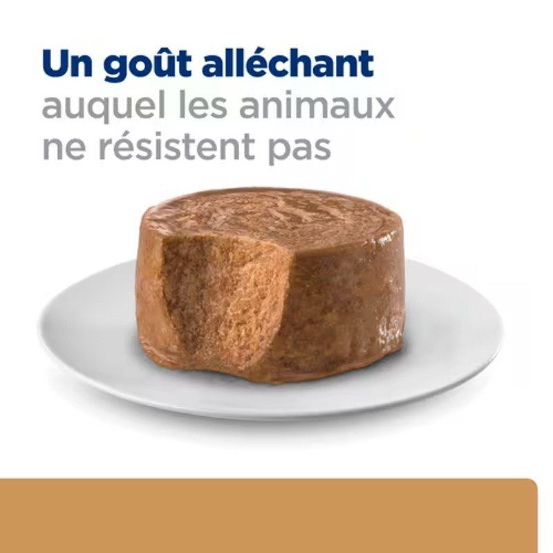 Hill's Prescription Diet a/d Urgent Care pour chien et chat au poulet - 24 boîtes de 156g