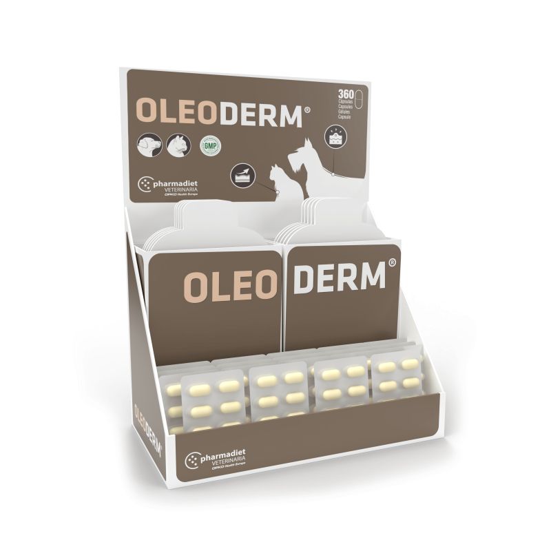 Oleoderm pour chien et chat - Boîte de 360 comprimés Oleoderm pour chien et chat - Boîte de 360 comprimés