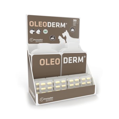 Oleoderm pour chien et chat - Boîte de 360 comprimés Oleoderm pour chien et chat - Boîte de 360 comprimés