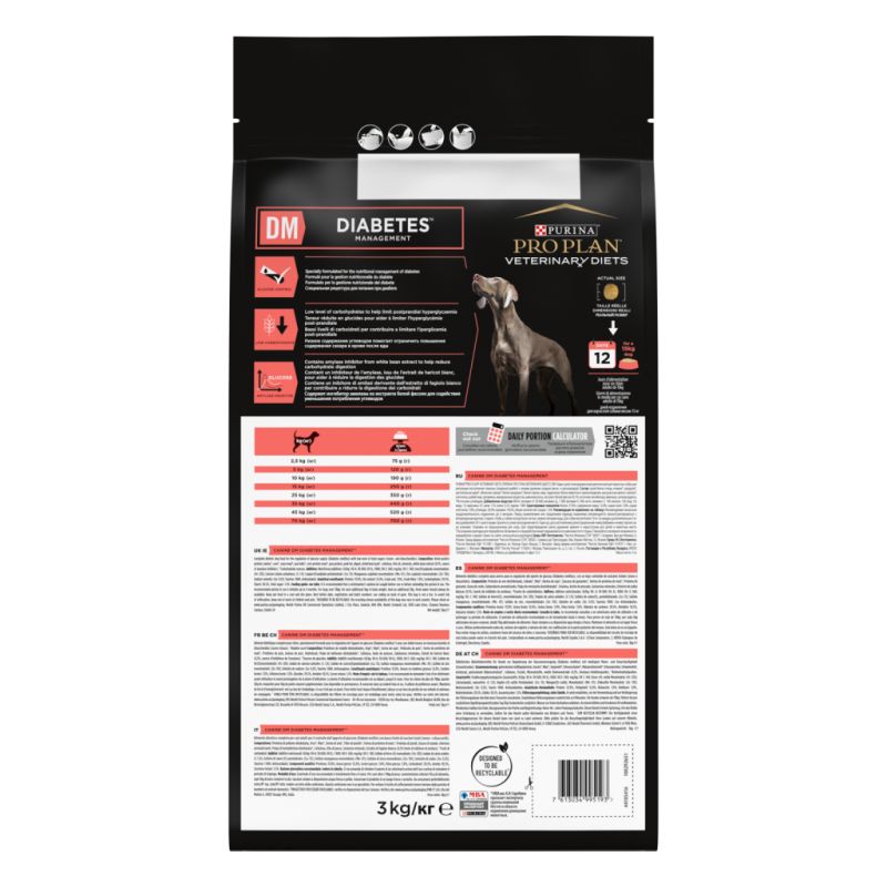 Purina ProPlan Veterinary Diets Canine DM Diabetes Purina ProPlan Veterinary Diets Canine DM Diabetes