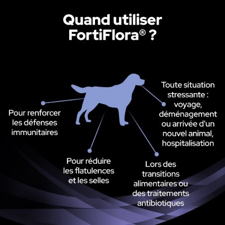 Pro Plan Fortiflora pour chien Pro Plan Fortiflora pour chien