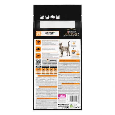 Pro Plan Veterinary Diets Feline OM St/Ox Obesity Management Pro Plan Veterinary Diets Feline OM St/Ox Obesity Management