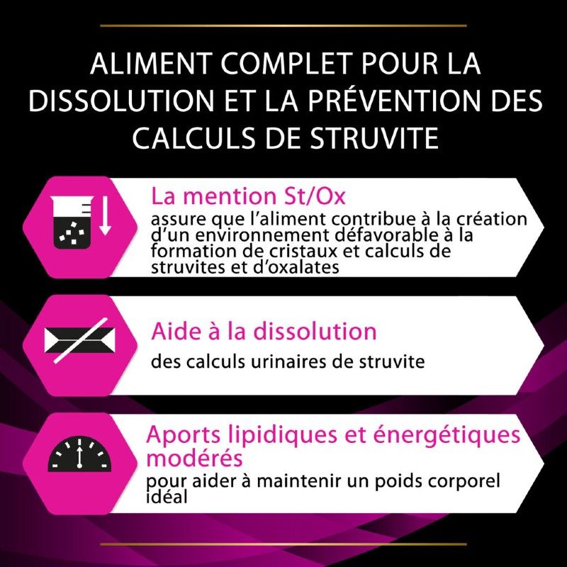 Pro Plan Veterinary Diets Feline UR St/Ox Urinary au poulet Pro Plan Veterinary Diets Feline UR St/Ox Urinary au poulet