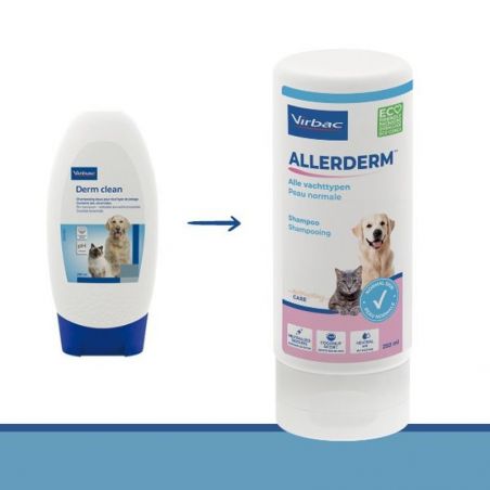 Virbac Shampooing Derm Clean - Flacon de 200 ml