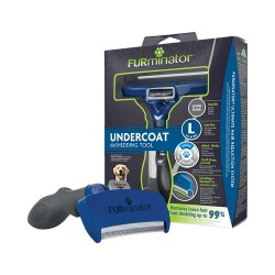 Tondeuse Deshedding anti mue pour petit chien à poils longs - JungleVet