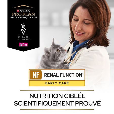 Pro Plan Veterinary Diets Feline NF Renal Function Early Care Poulet - 10 sachets de 85 g Pro Plan Veterinary Diets Feline NF Renal Function Early Care Poulet - 10 sachets de 85 g