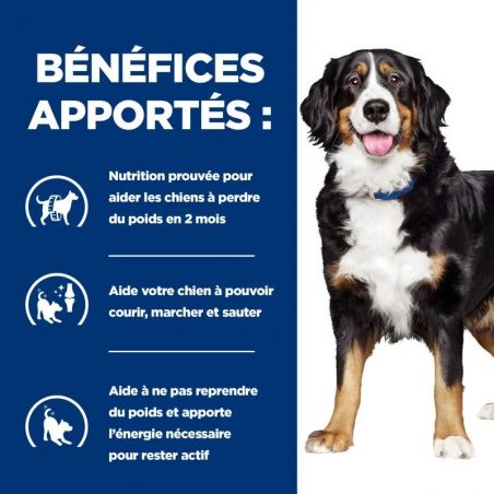 Hill's Prescription Diet Metabolic + Mobility pour chien au Poulet - 12 boîtes de 370 g Hill's Prescription Diet Metabolic + Mobility pour chien au Poulet - 12 boîtes de 370 g