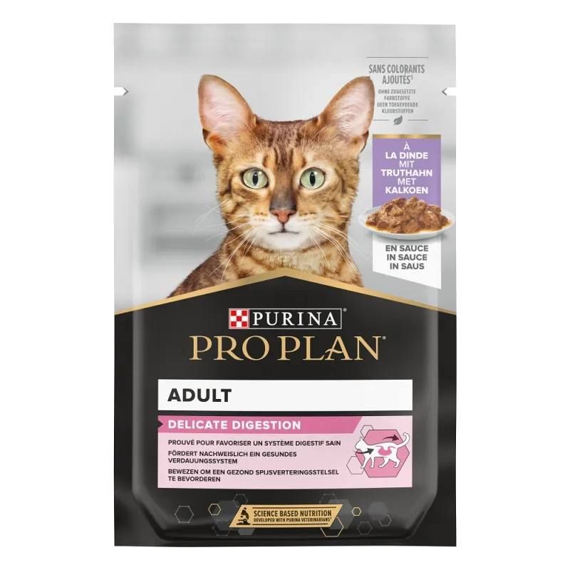 Purina Proplan Chat Adult DeliCate Optirenal Dinde en sauce24 x 85 g Purina Proplan Chat Adult DeliCate Optirenal Dinde en sauce24 x 85 g