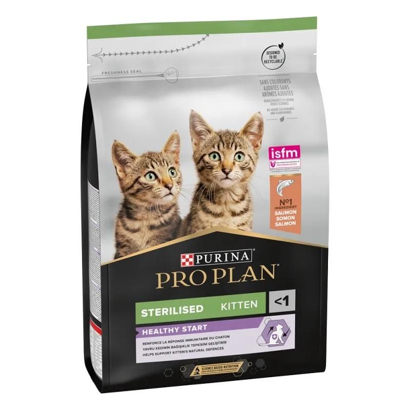 Pro Plan Cat Sterilised Kitten Healthy Start au Saumon Pro Plan Cat Sterilised Kitten Healthy Start au Saumon