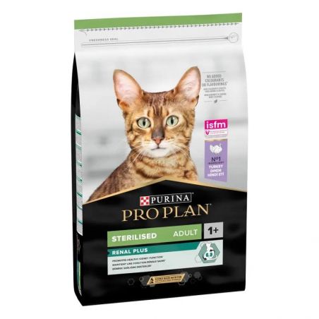 Pro Plan Cat Sterilised Adult Renal Plus à la dinde Pro Plan Cat Sterilised Adult Renal Plus à la dinde
