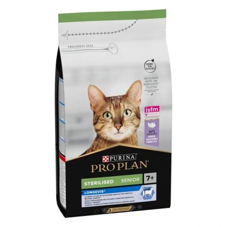Pro Plan Cat Sterilised Senior 7+ Longevis à la dinde Pro Plan Cat Sterilised Senior 7+ Longevis à la dinde