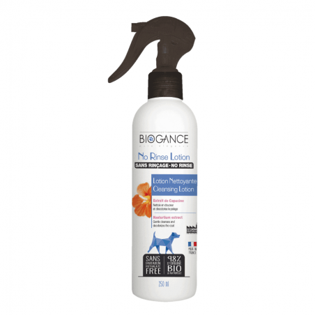 Biogance Lotion No Rinse pour chien - Spray de 250 ml JungleVet Biogance Lotion No Rinse pour chien - Spray de 250 ml JungleVet