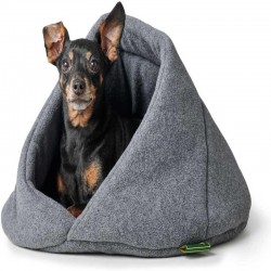 Corbeille Samara grise pour petits chiens et chats - JungleVet