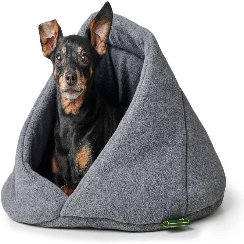 Corbeille Samara grise pour petits chiens et chats - JungleVet Corbeille Samara grise pour petits chiens et chats - JungleVet
