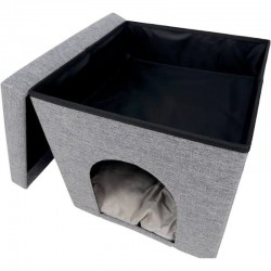 Cube Trixie Alois pour chat - Gris - JungleVet