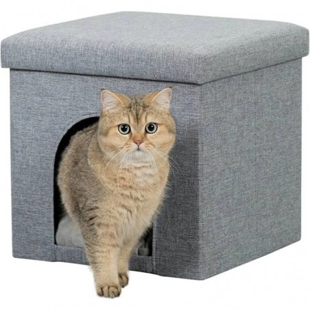 Cube Trixie Alois pour chat - Gris - JungleVet Cube Trixie Alois pour chat - Gris - JungleVet