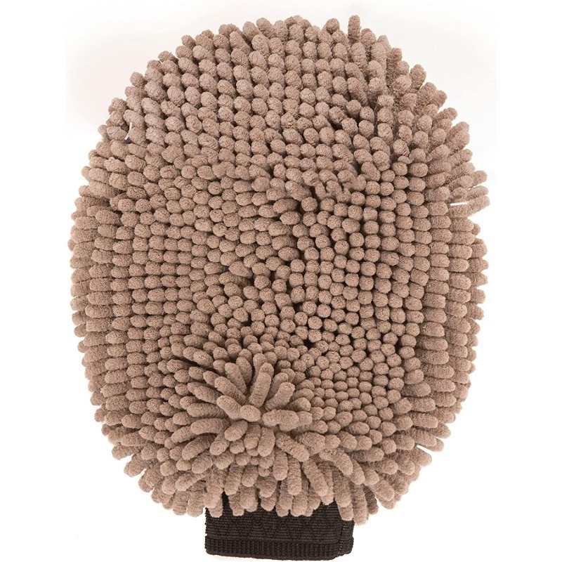 Gant microfibre Dirty Dog Grooming Mitt pour chien - JungleVet Gant microfibre Dirty Dog Grooming Mitt pour chien - JungleVet