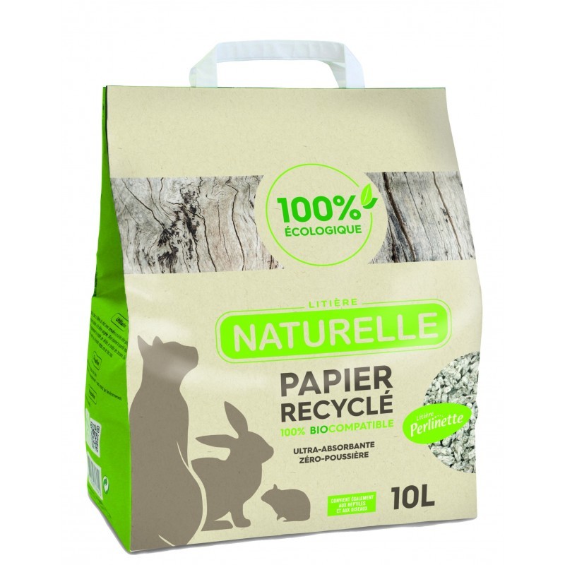 Perlinette Litière naturelle pour chats et NAC Perlinette Litière naturelle pour chats et NAC
