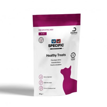 Specific FT H healthy treats pour chats 10 x 50g - JungleVet Specific FT H healthy treats pour chats 10 x 50g - JungleVet