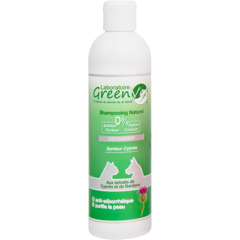 Shampoing Déodorant GreenVet pour chien et chat - JungleVet Shampoing Déodorant GreenVet pour chien et chat - JungleVet