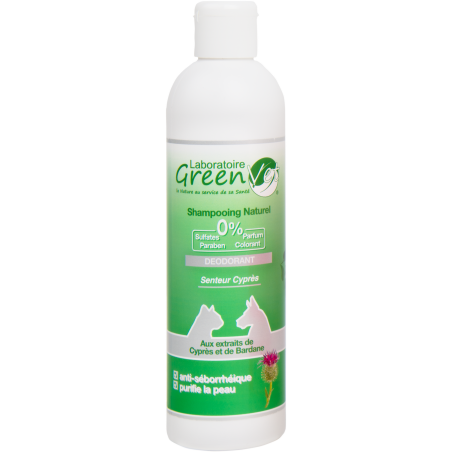 Shampoing Déodorant GreenVet pour chien et chat - JungleVet Shampoing Déodorant GreenVet pour chien et chat - JungleVet